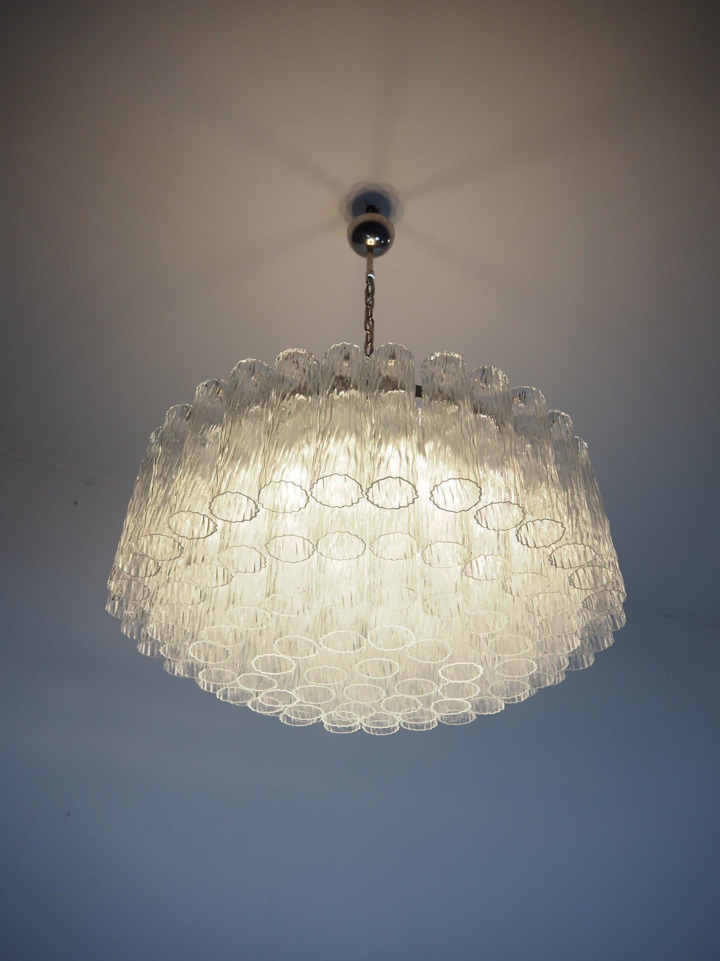 Murano Kroonluchter | 101 Duidelijke Glas Buisen