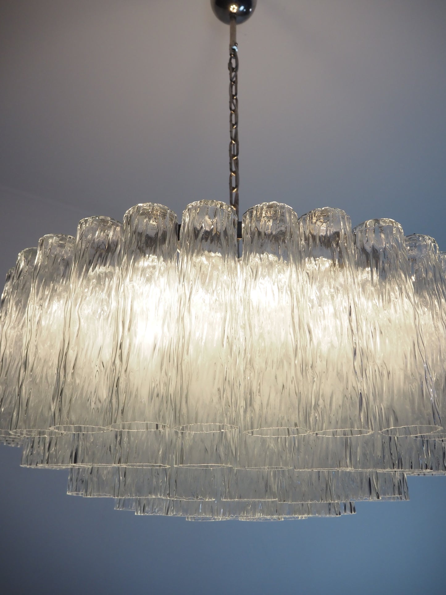 Murano Kroonluchter | 101 Duidelijke Glas Buisen
