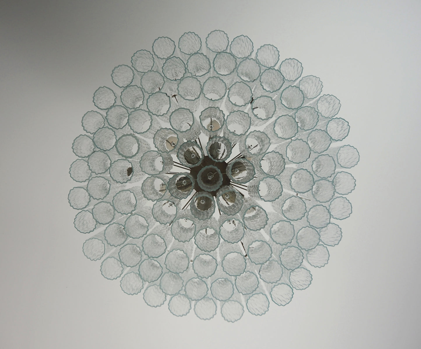 Murano Kroonluchter | 101 Duidelijke Glas Buisen