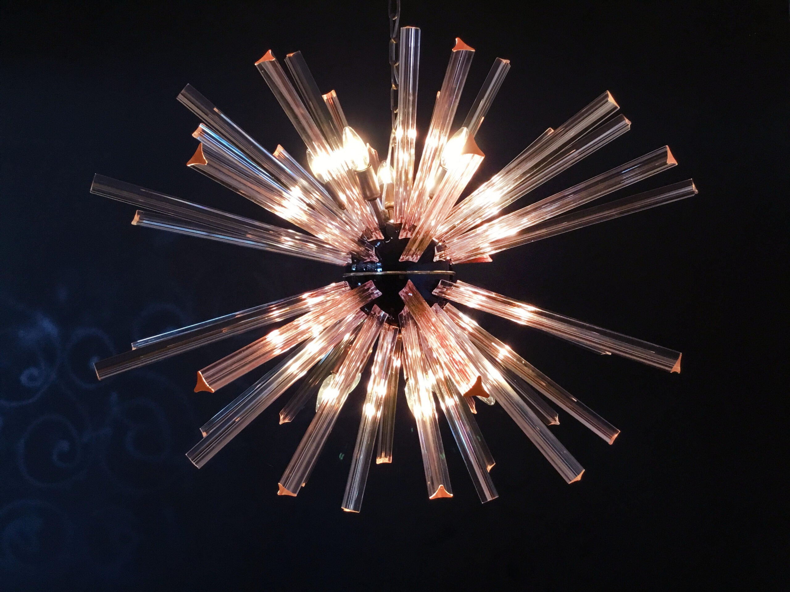 Lustre Murano – 50 Sputnik Rose – détail 6 – Murano Classics