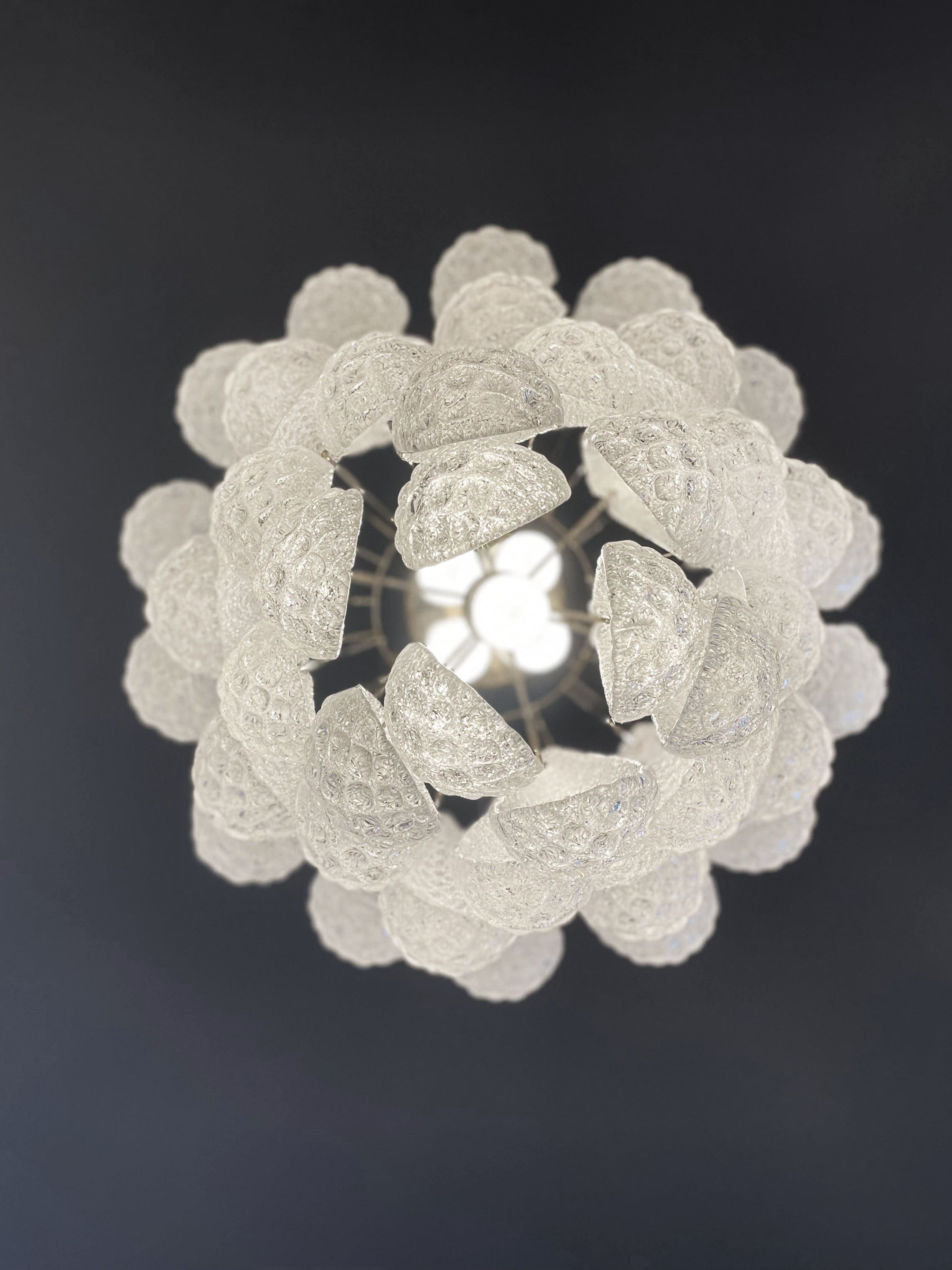 Murano Chandelier | 41 Clear Drop Glass