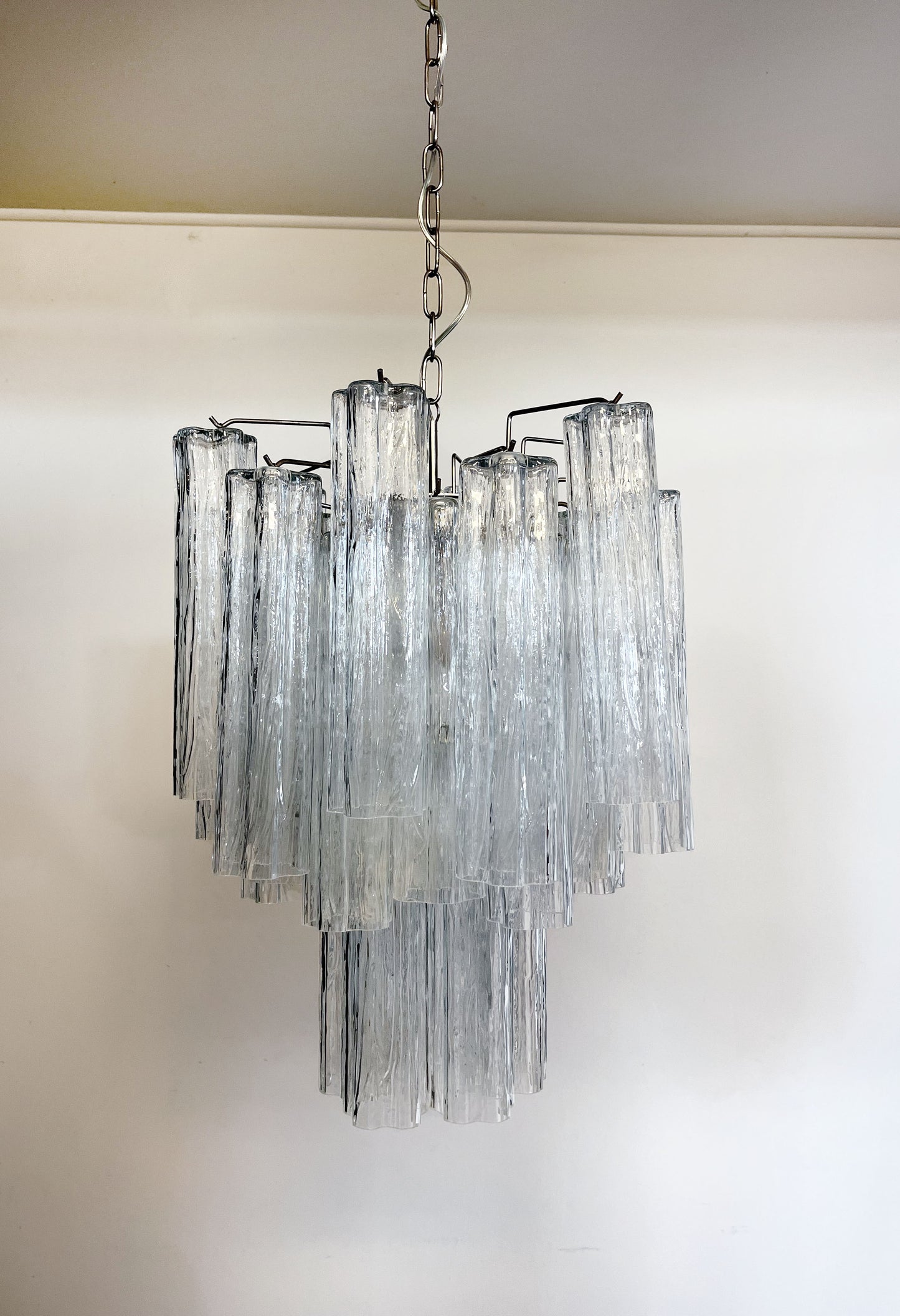 Murano Kroonluchter | 30 Heldere Glas Buis