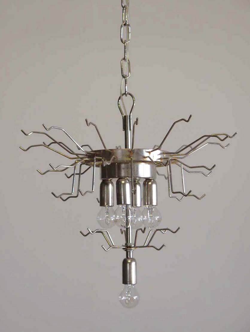 Murano Chandelier | 41 Pink Petal Glass