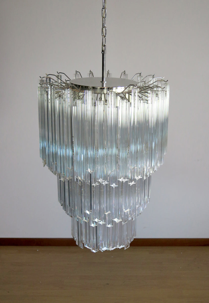 Murano Kroonluchter | 184 Heldere Prisma Glazen