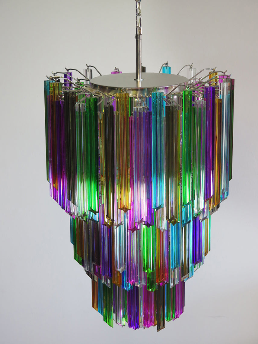 Murano Kroonluchter | 184 Kleurrijk Prisma Glas