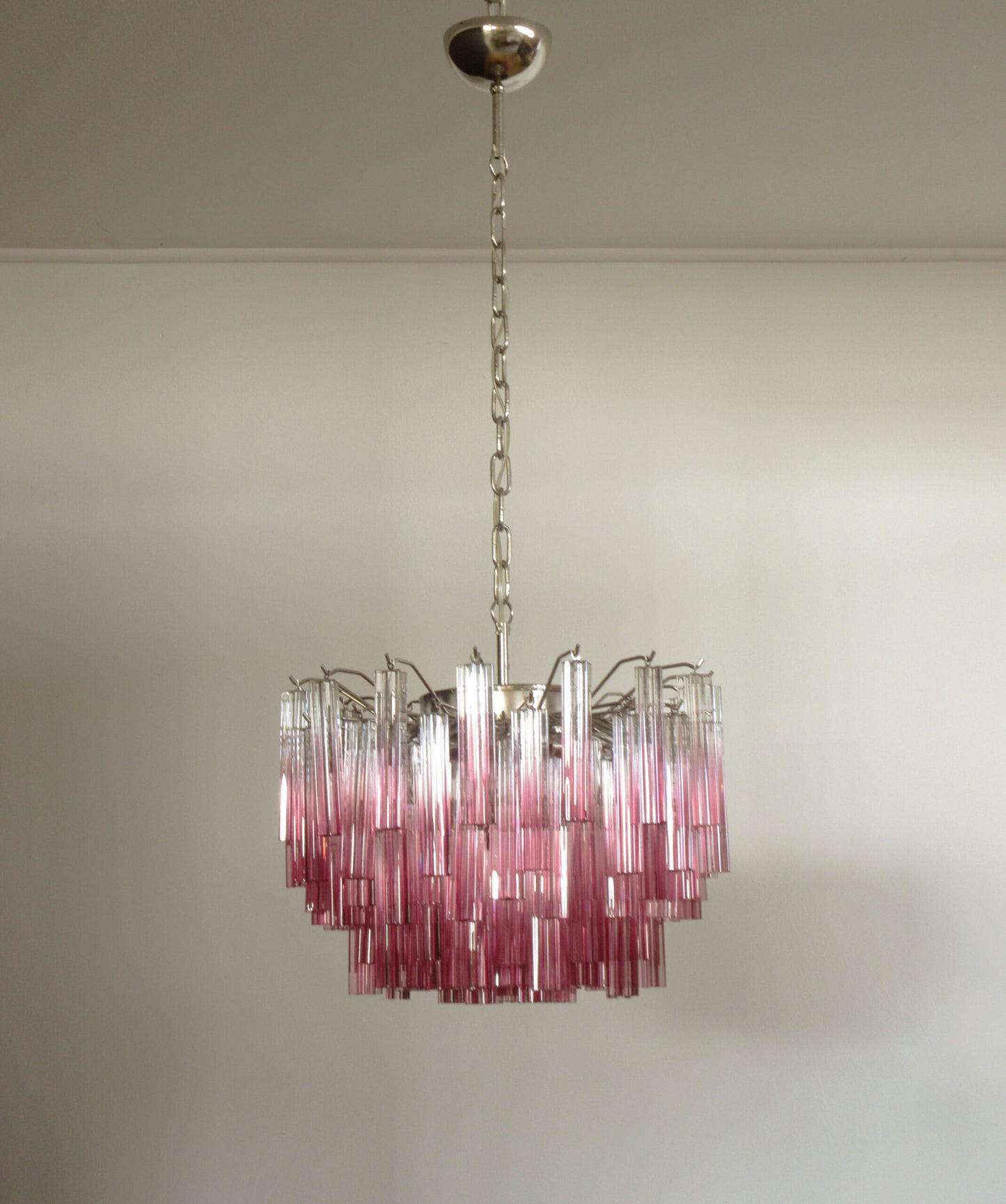 Lampadario Murano | 107 Prisma di Vetro Viola