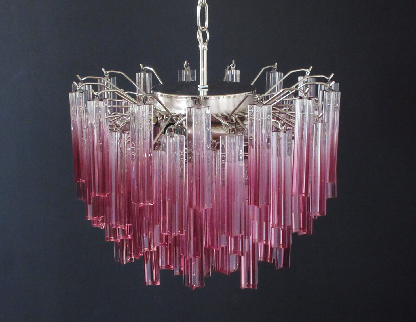 Lampadario Murano | 107 Prisma di Vetro Viola