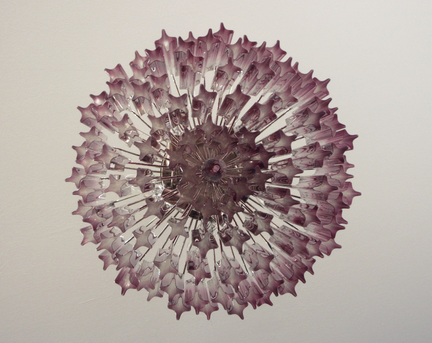 Lampadario Murano | 107 Prisma di Vetro Viola