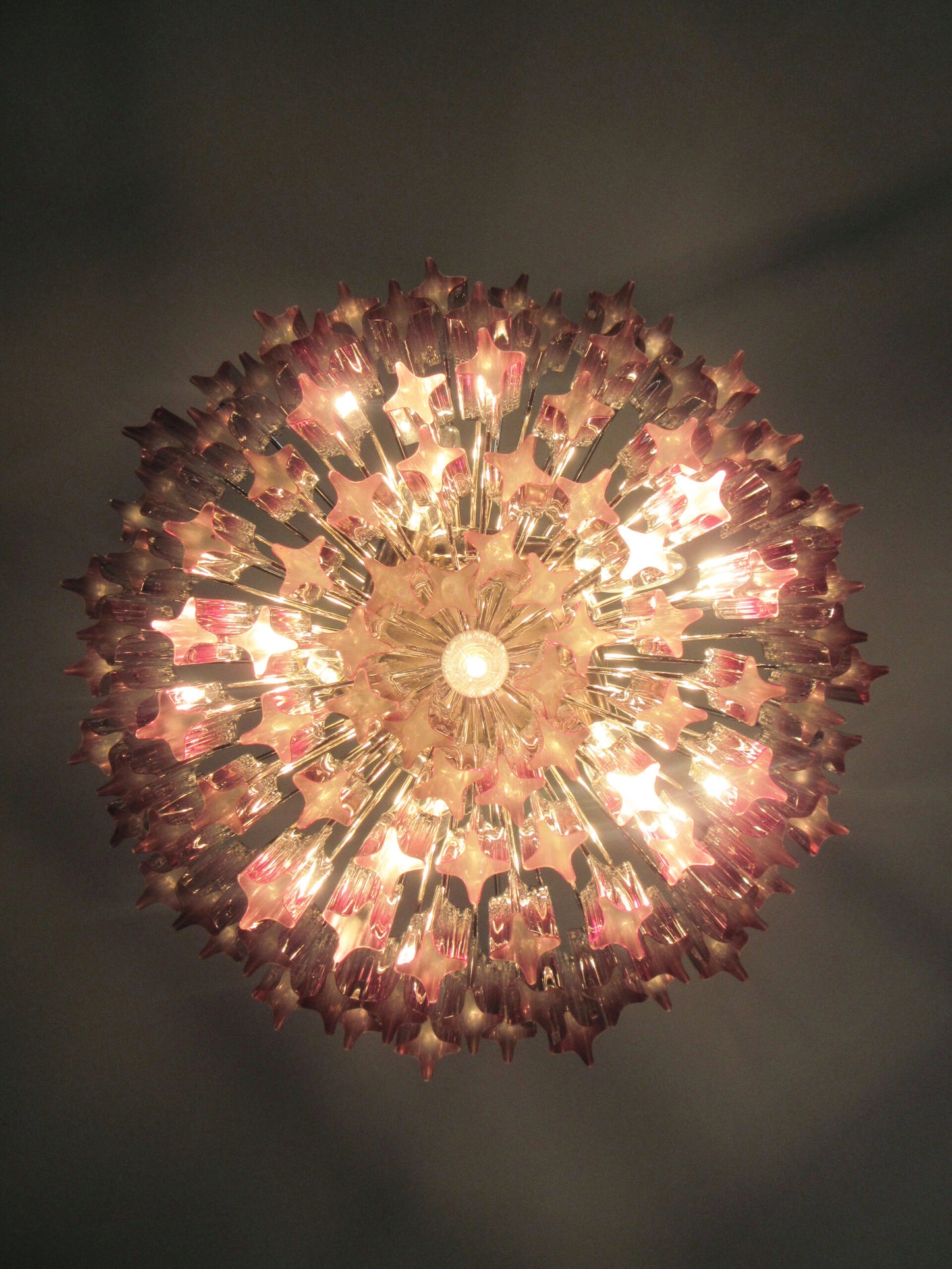 Lampadario Murano | 107 Prisma di Vetro Viola