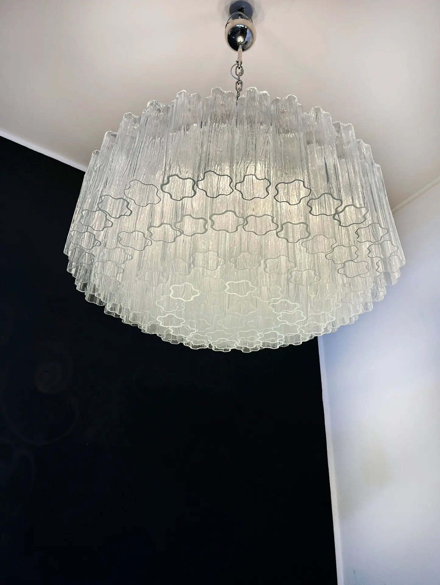 Murano Kroonluchter | 101 Heldere Glas Buizen