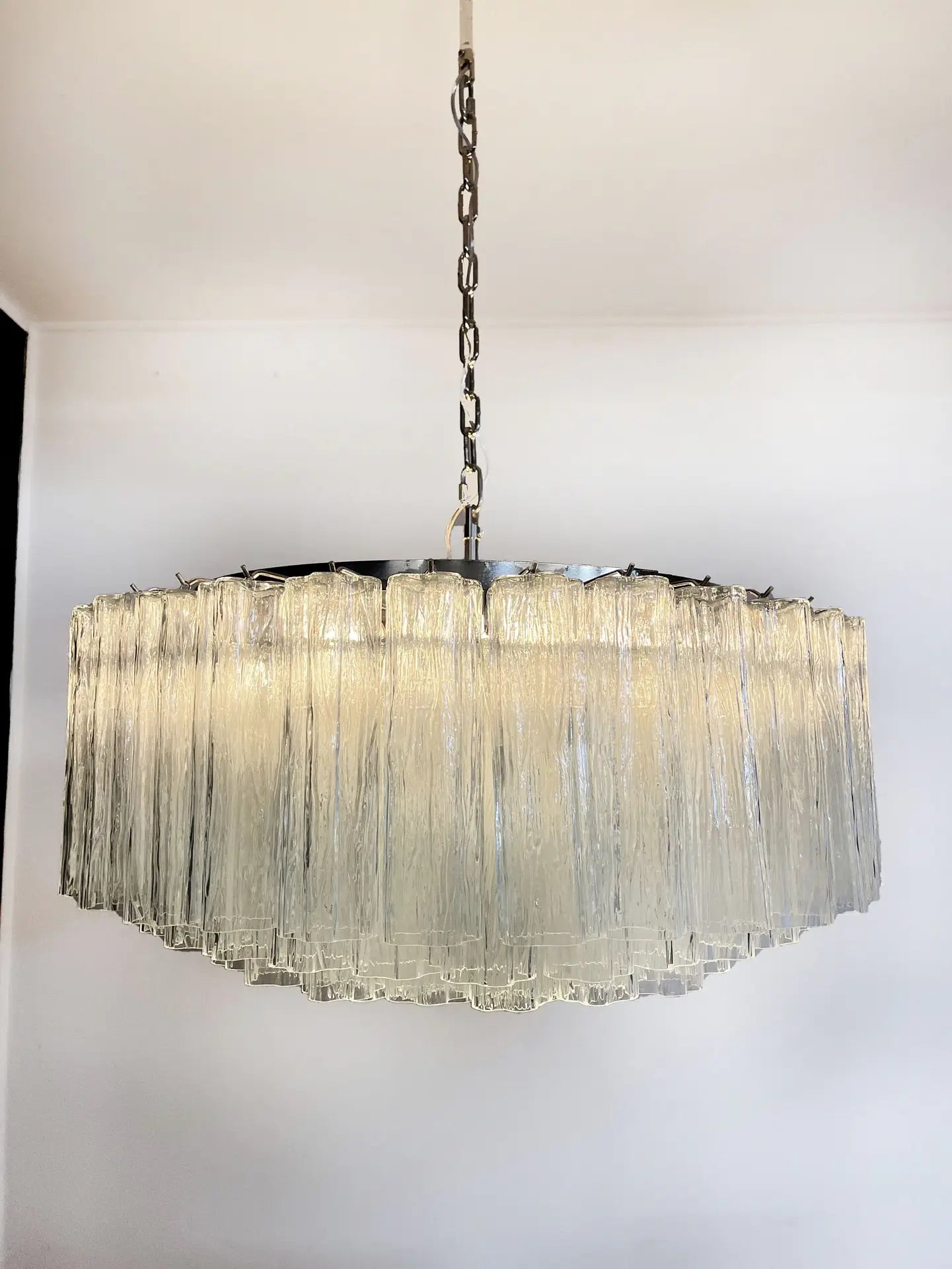 Murano Kroonluchter | 101 Heldere Glas Buizen