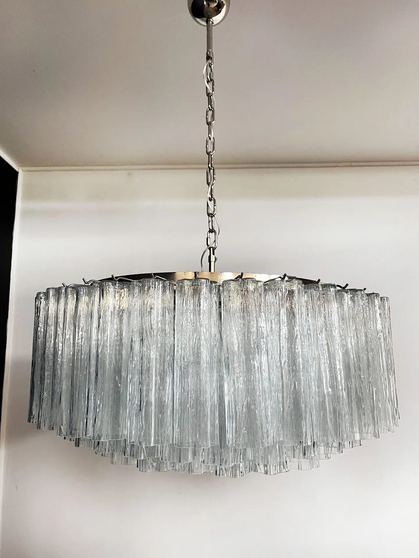 Murano Kroonluchter | 101 Heldere Glas Buizen