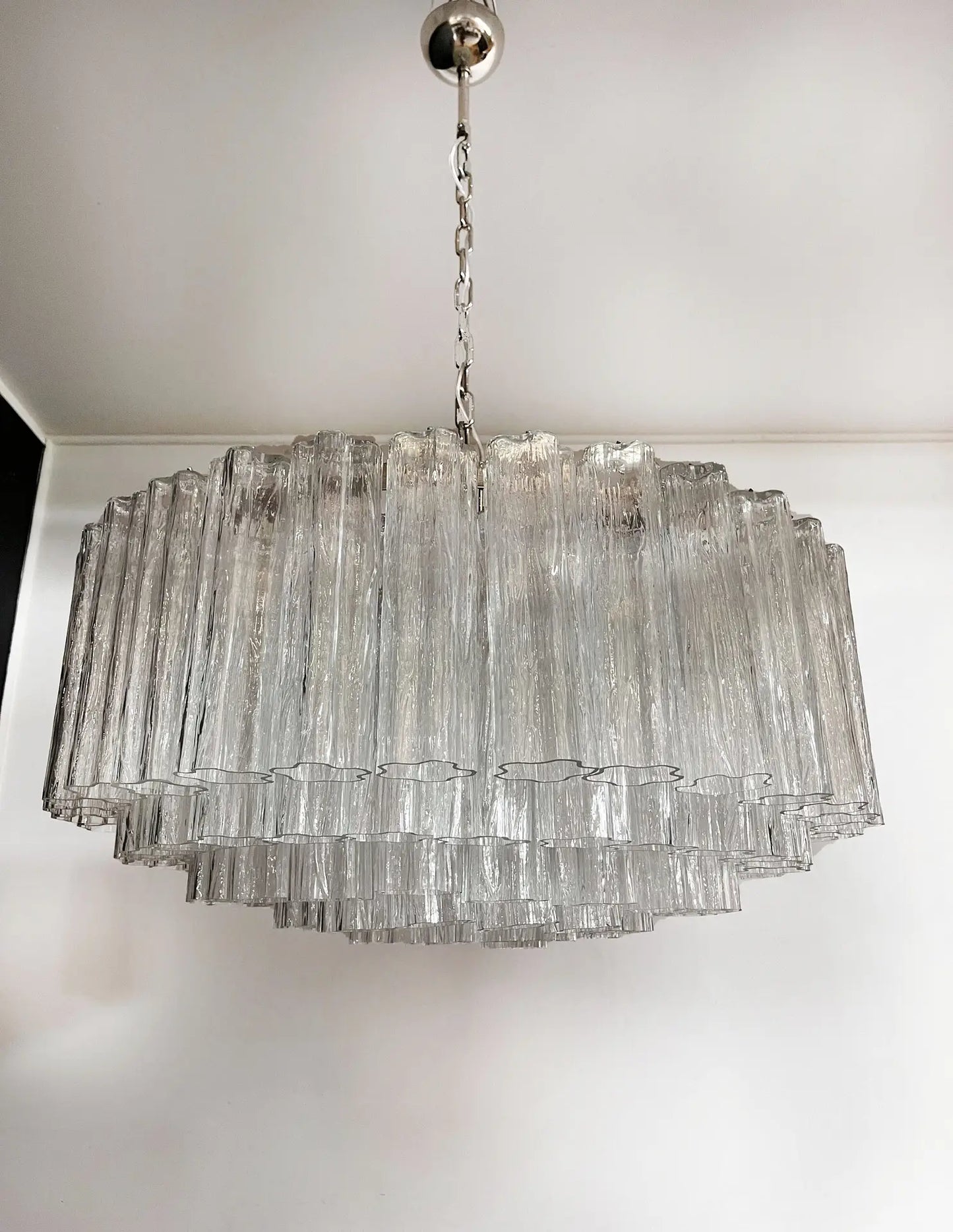 Murano Kroonluchter | 101 Heldere Glas Buizen