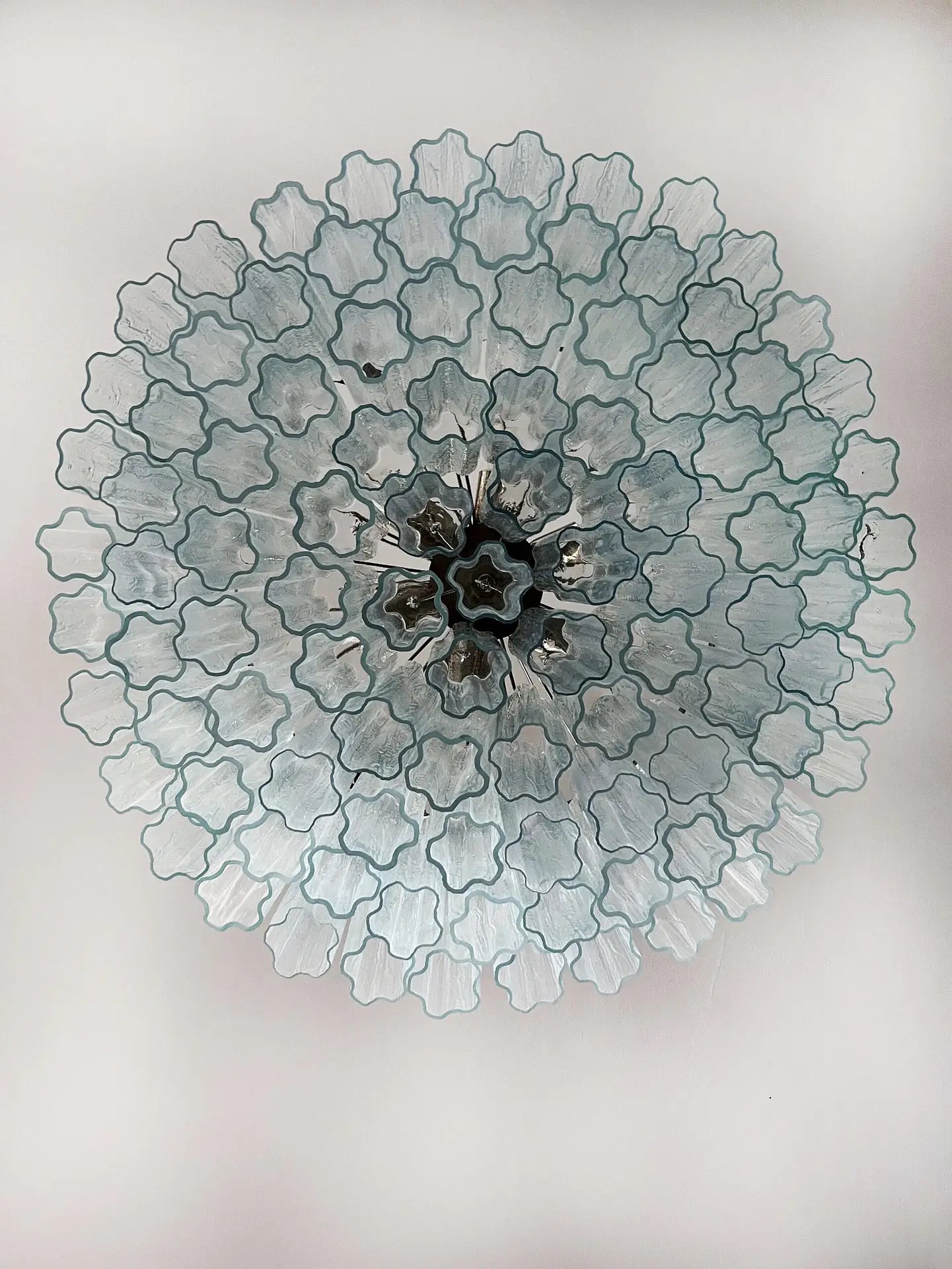 Murano Kroonluchter | 101 Heldere Glas Buizen
