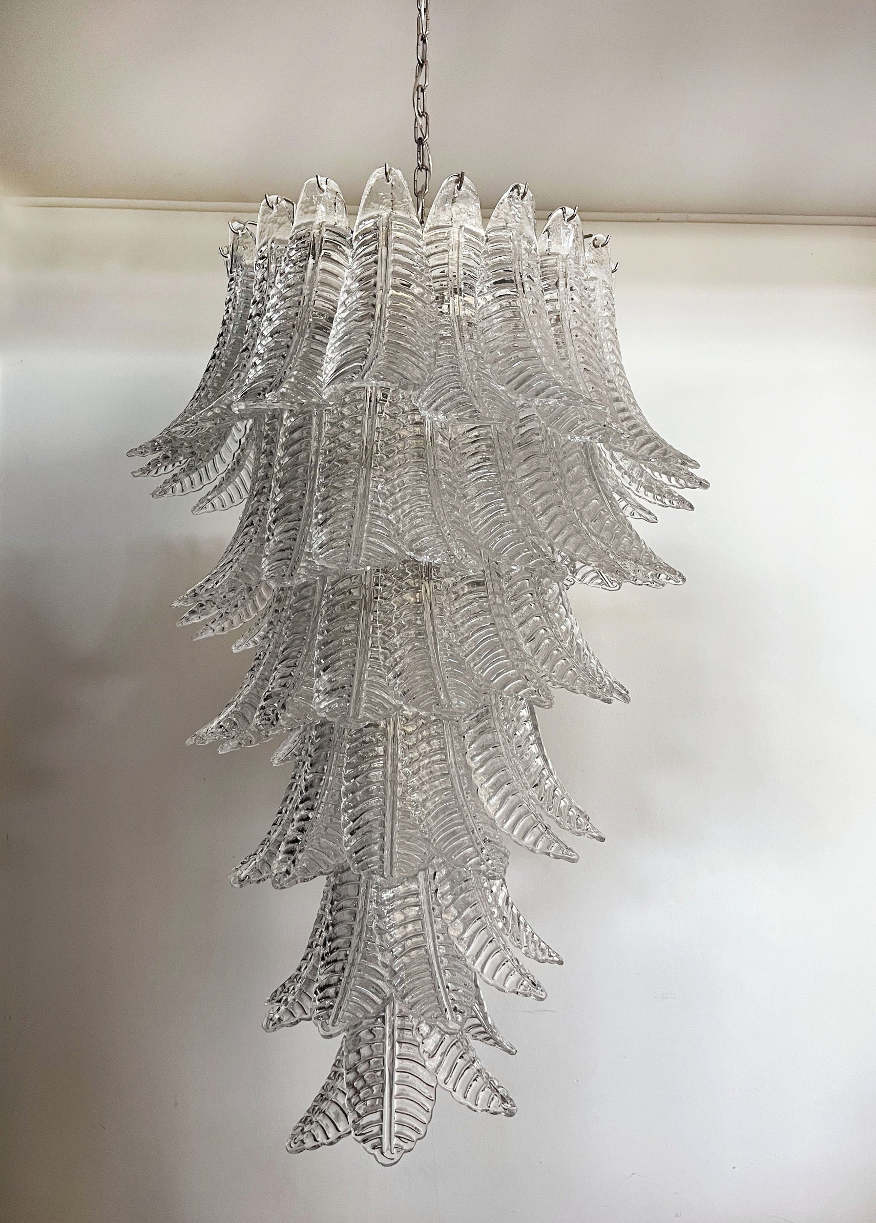 Murano Kroonluchter – 83 Heldere Felciglas Elementen – detail 8 – Murano Classics