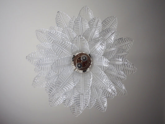 Murano Lysekrone | 48 Klare Felciglass