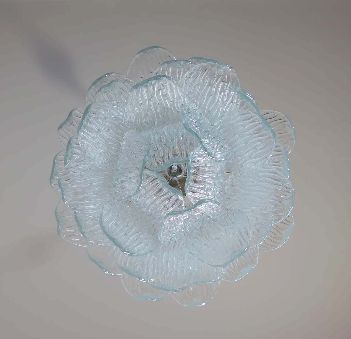 Murano Lysekrone | 38 Klare Crostoliglass