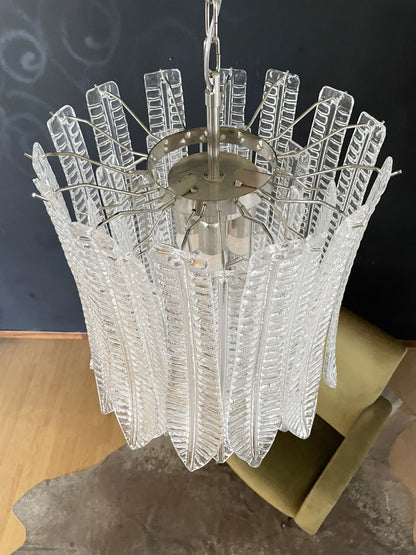 Murano Lysekrone | 41 Klare Felciglass