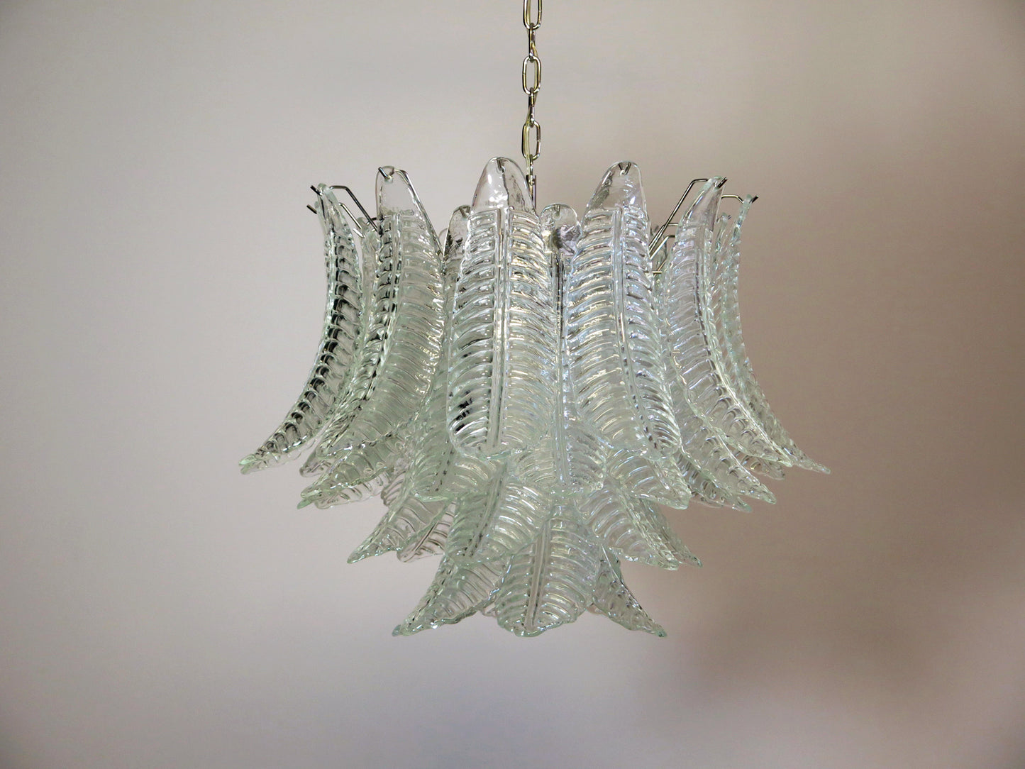 Murano Lysekrone | 36 Klare Felciglass