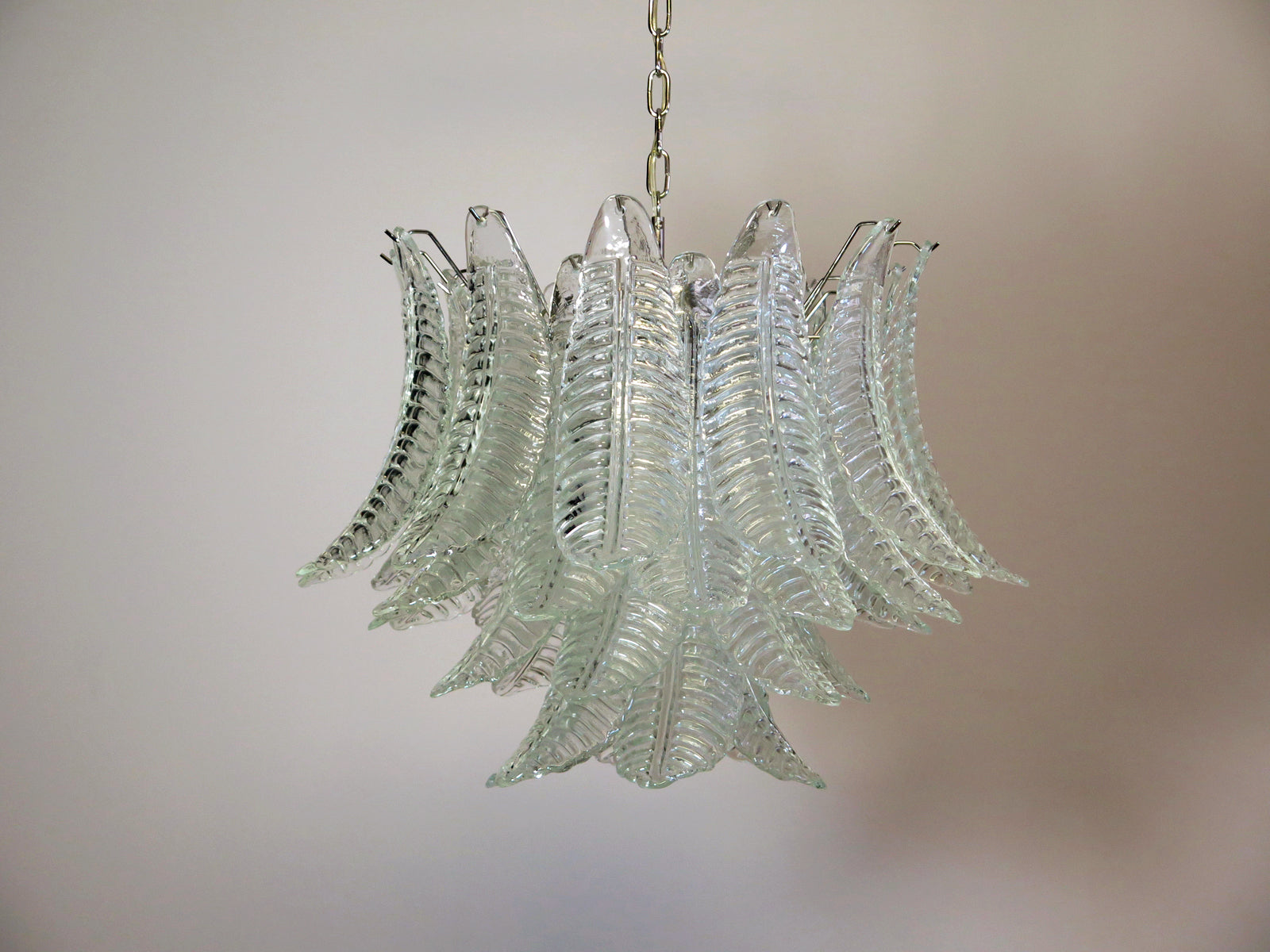 Murano Lysekrone | 36 Klare Felciglass