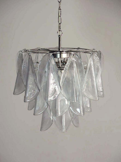 Murano Lysekrone | 23 Klare Rondiniglass