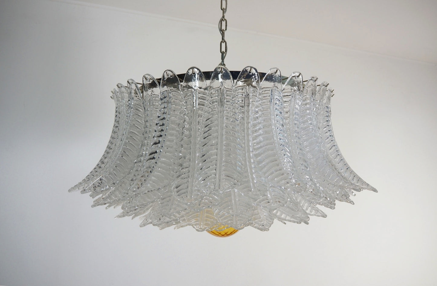 Murano Lysekrone | 100 Klare Felciglass