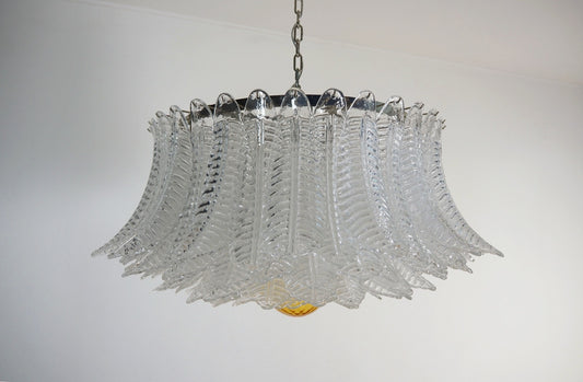 Murano Lysekrone | 100 Klare Felciglass