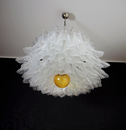 Murano Lysekrone | 100 Klare Felciglass