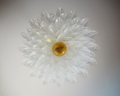Murano Lysekrone | 100 Klare Felciglass