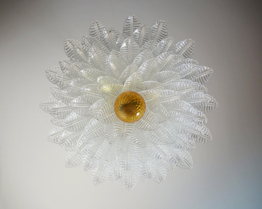 Murano Lysekrone | 100 Klare Felciglass