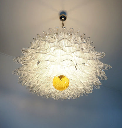 Murano Lysekrone | 100 Klare Felciglass