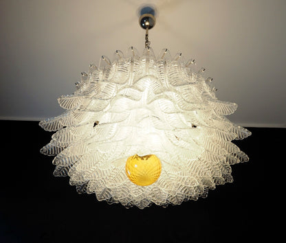 Murano Lysekrone | 100 Klare Felciglass