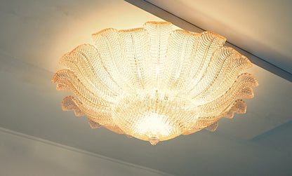 Murano Lysekrone | 24 Rosa Barovier