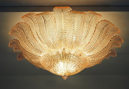 Murano Lysekrone | 24 Rosa Barovier