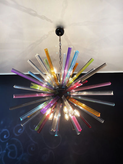 Murano Lysekrone | 50 Multifarge Sputnik