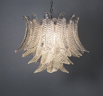 Murano Lysekrone | 36 Klare Felciglass