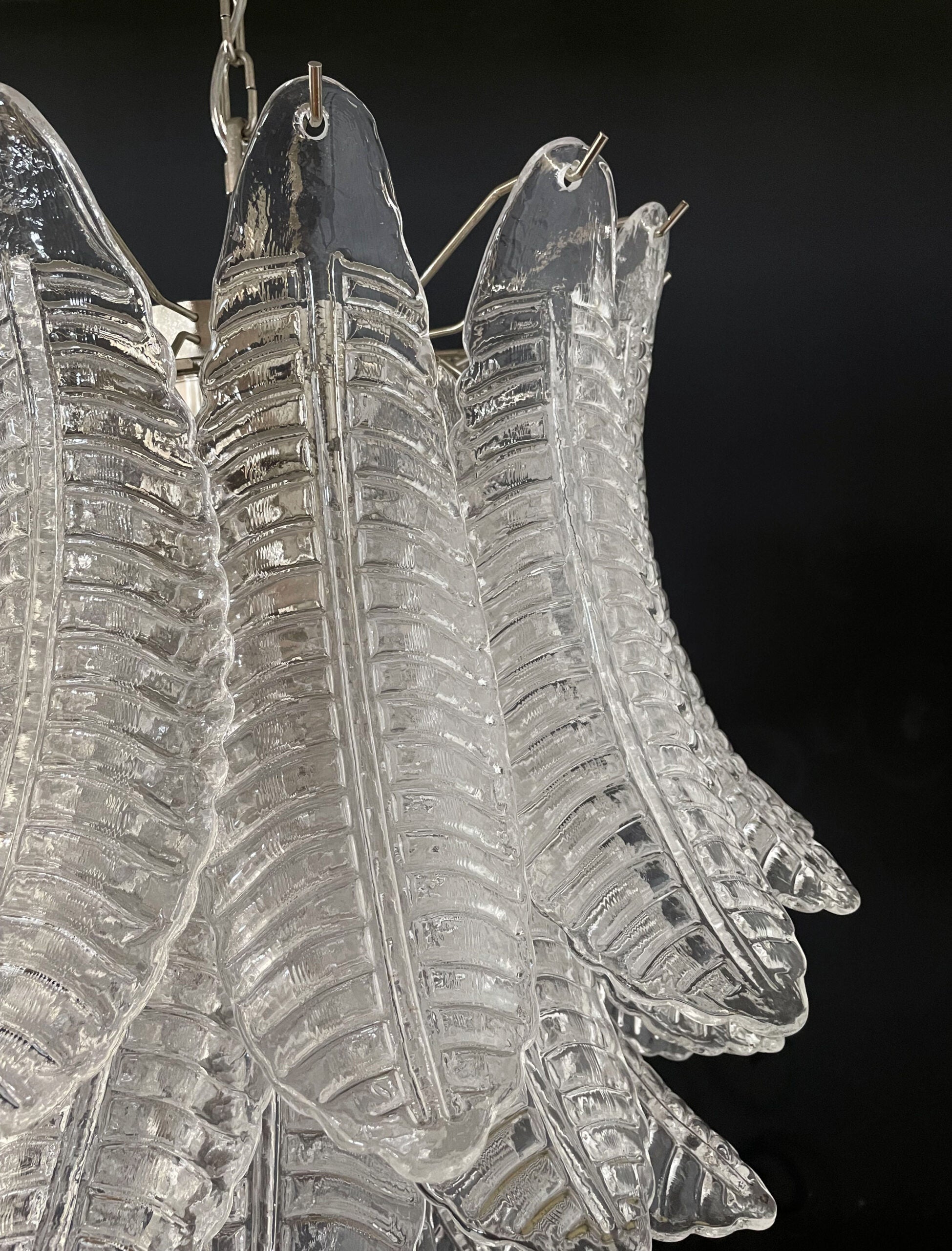 Murano Kronleuchter – 41 Klares Felciglas – Detail 8 – Murano Classics