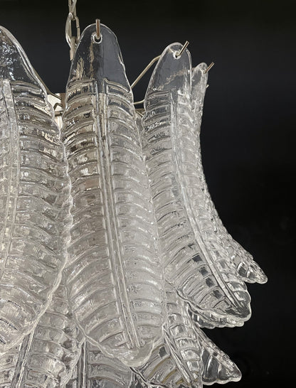 Murano Lysekrone | 41 Klare Felciglass