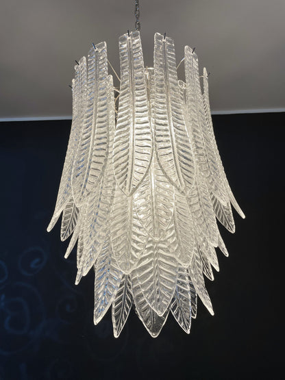 Murano Lysekrone | 41 Klare Felciglass