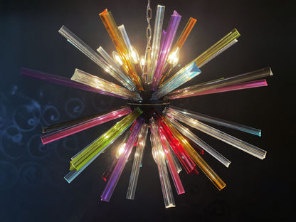 Murano Lysekrone | 50 Multifarge Sputnik