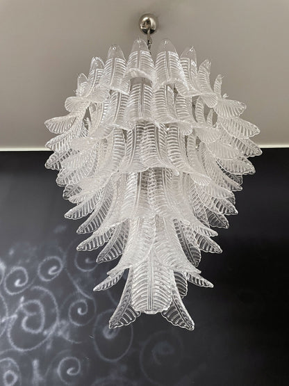 Murano Lysekrone | 75 Klare Felciglass