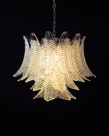 Murano Lysekrone | 36 Klare Felciglass