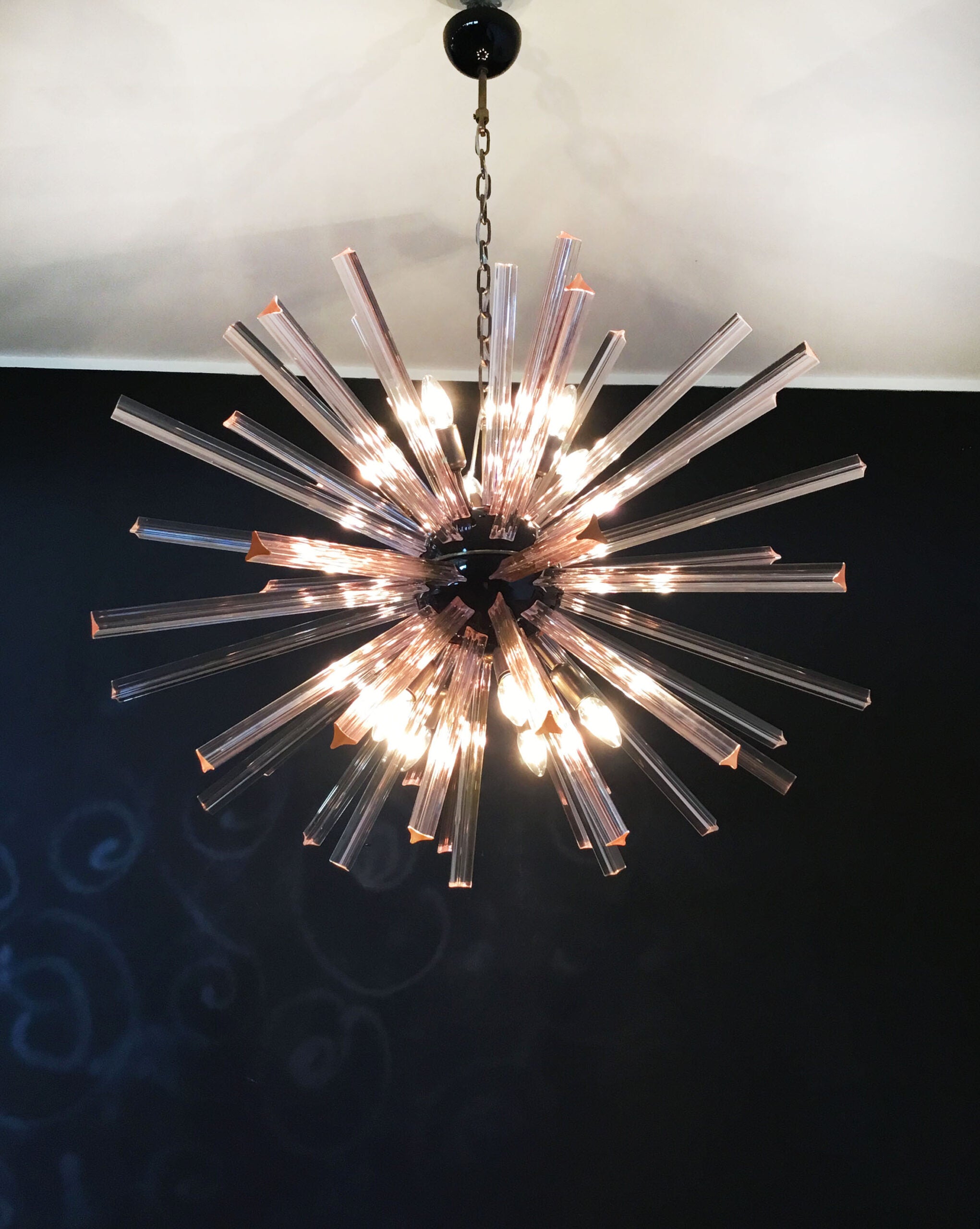 Lustre Murano – 50 Sputnik Rose – détail 8 – Murano Classics