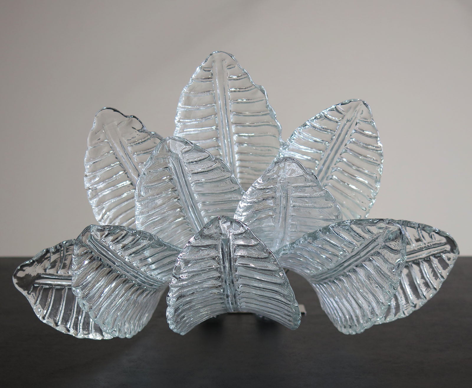Murano Wandlamp – 10 Helder Felciglas – Set van 2 – detail 6 – Murano Classics