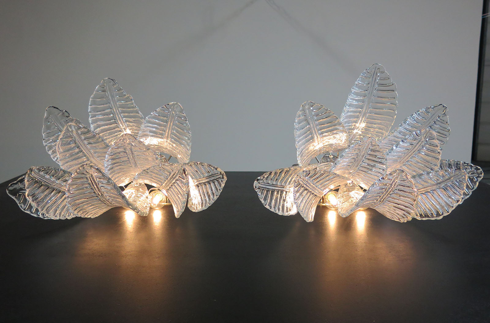 Murano Wandlamp – 10 Helder Felciglas – Set van 2 – detail 2 – Murano Classics