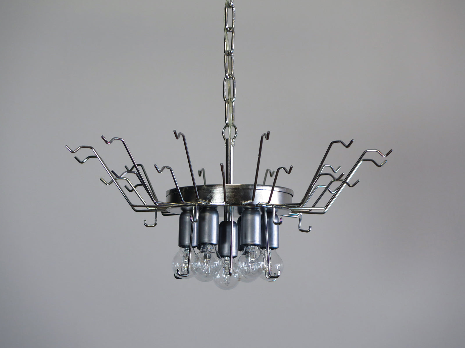 Murano Chandelier | 36 Clear Petal Glass