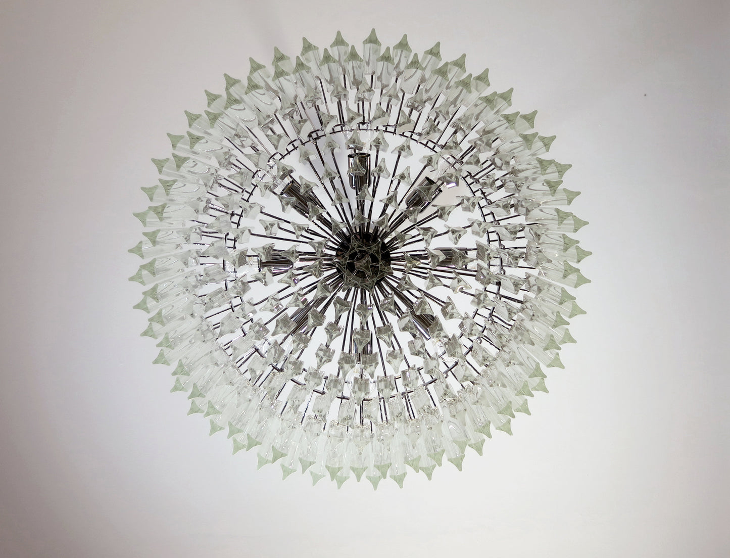 Murano Chandelier | 265 Clear Prism glass