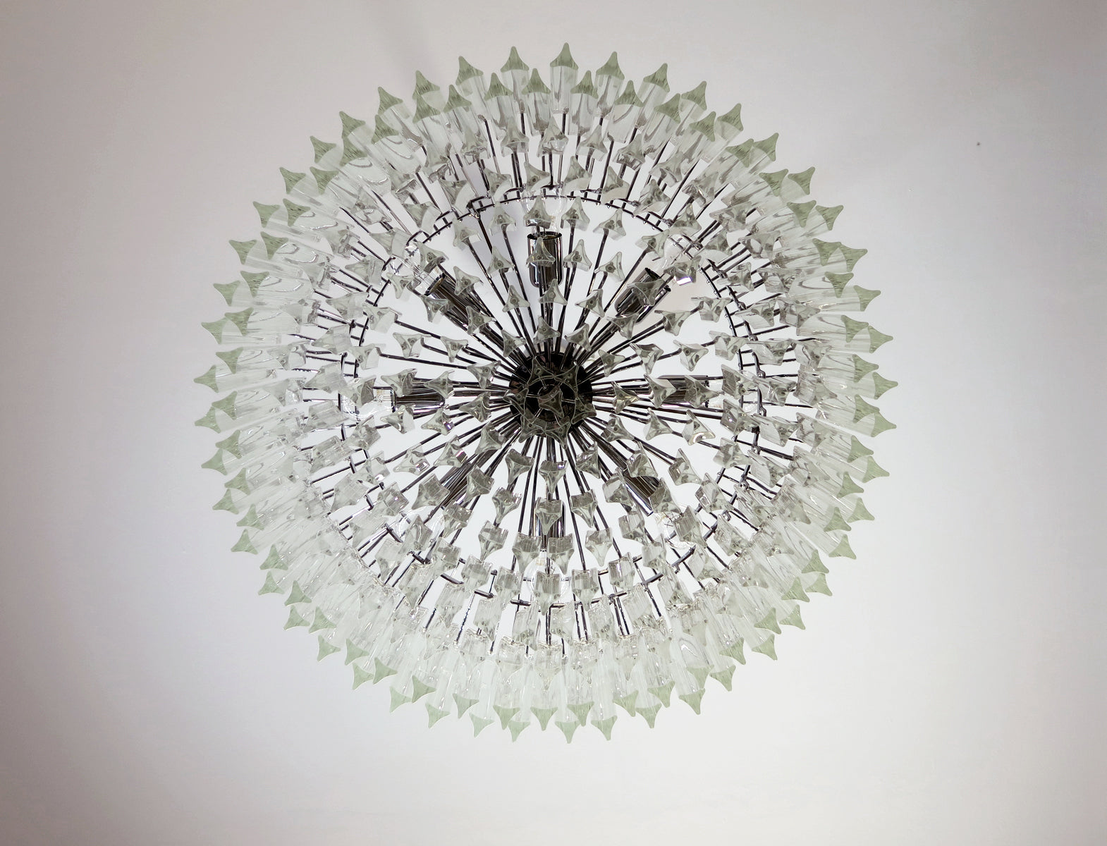 Lampadario Murano | 265 Vetri a Prismi Trasparenti