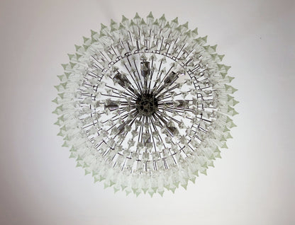 Murano Chandelier | 265 Clear Prism glass