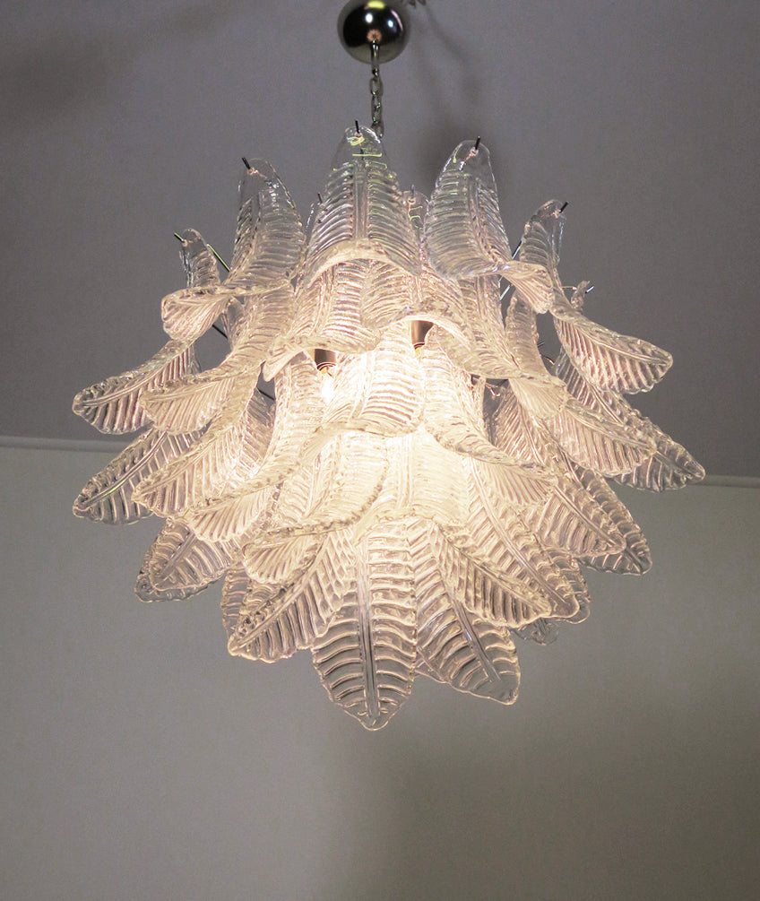 Murano Lysekrone | 36 Klare Felciglass